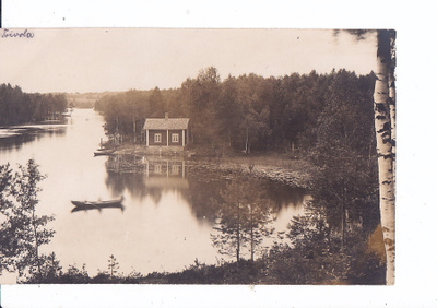 VANHA Valokuva Leppävirta Toivola 1920-l