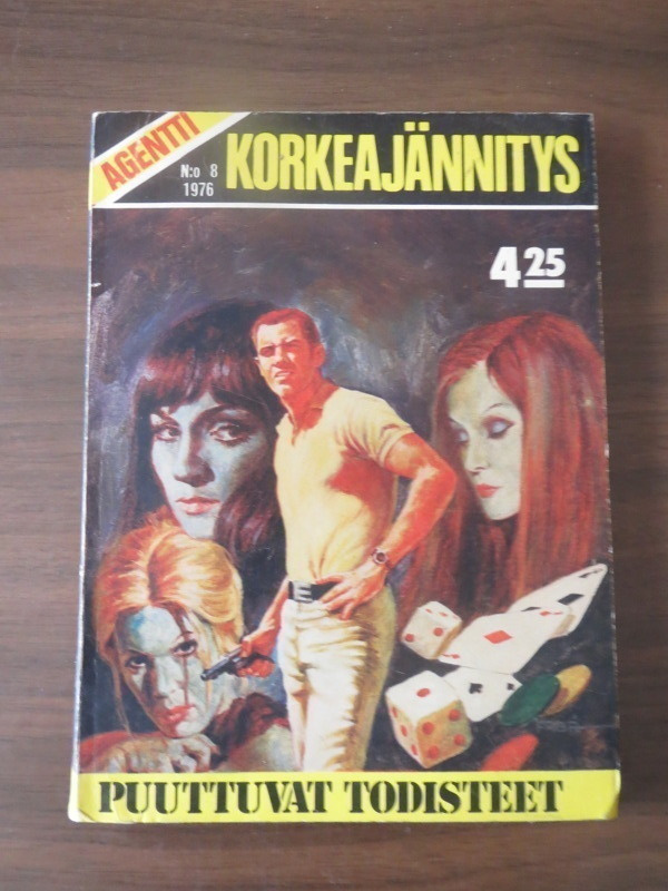 Agentti Korkeajännitys # 8/1976