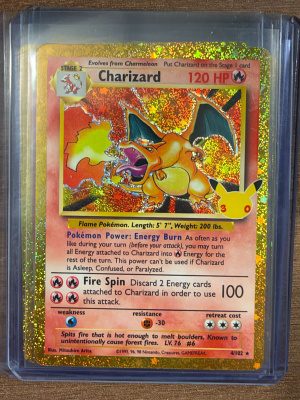 Pokemon Charizard (30C BS 4)