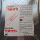 Vanha Mineraali Tärpätti "Kanisteri 10 litraa - pikkukuva 2