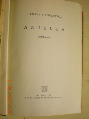 Henryk Sienkiewicz: Anielka