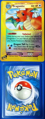 Dragonite 43/165 Expedition base set Reverse holo