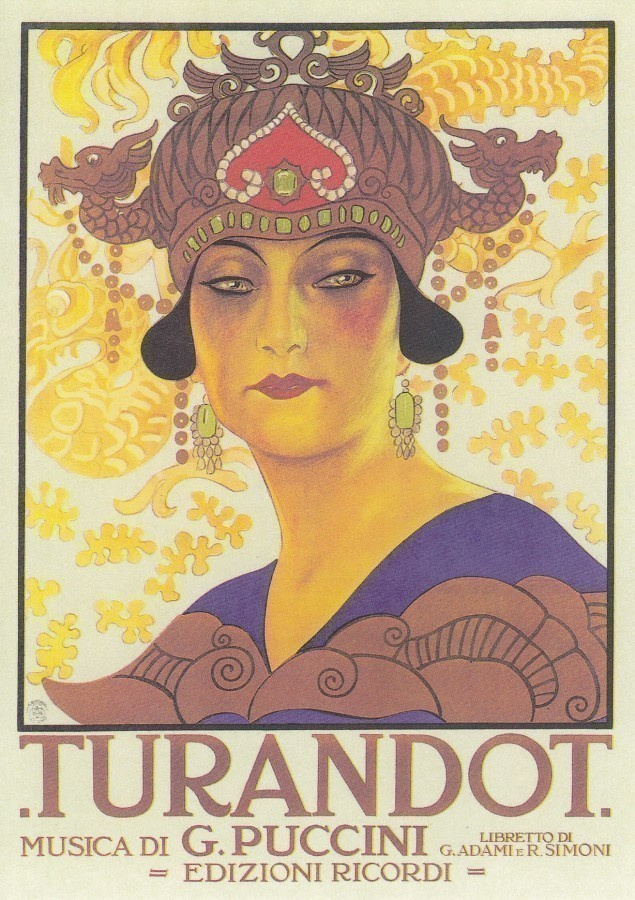 Puccini: Turandot (postikortti)
