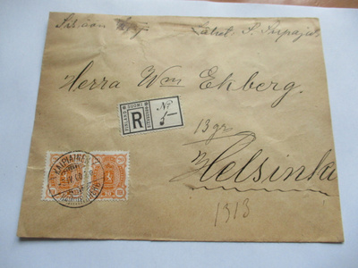 1900 Kaipiainen + musta kirjauslipuke kuorella