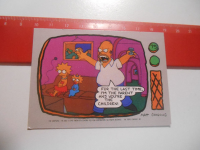 K16 Topps Simpsons purkkakuva # 75