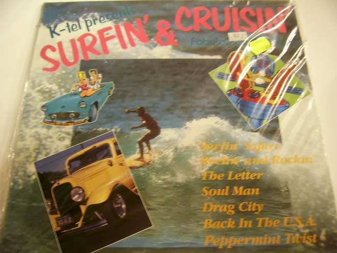 SURFIN' & CRUISIN' -TUPLAVINYYLI AVAAMATTOMANA MUOVISSA