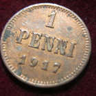 1 penni 1917 - pikkukuva 1