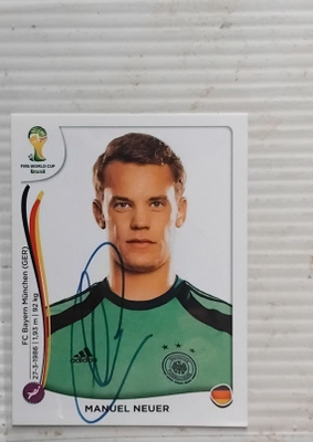 Manual Neuer Saksa signed