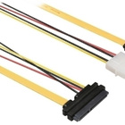 Bandridge Yhdistelmäkaapeli SATA + Molex - 7+15pin SATA, 1m - pikkukuva 2