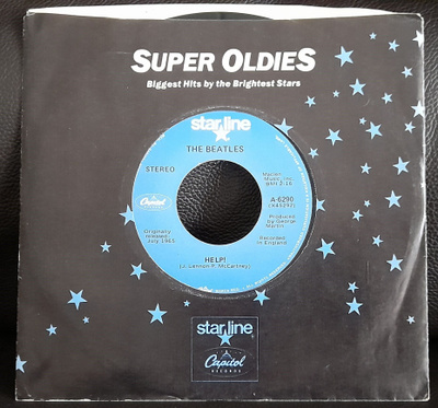 Beatles - Help! / I'm down 7"