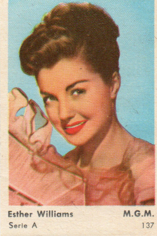 Purkkakuva Hellas Serie A n:o 137 ESTHER WILLIAMS
