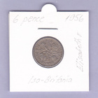 Iso-Britania 6 Pence v.1956 KM#903 - pikkukuva 1