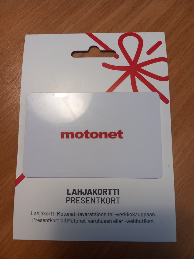 Lahjakortti