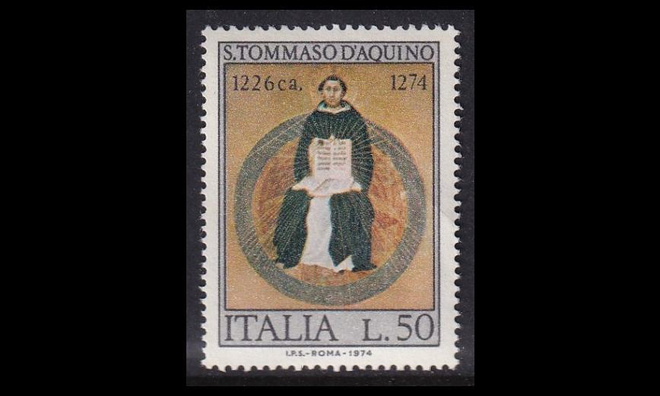 Italia 1467 ** Filosofi Tuomas Akvinolainen (1974)