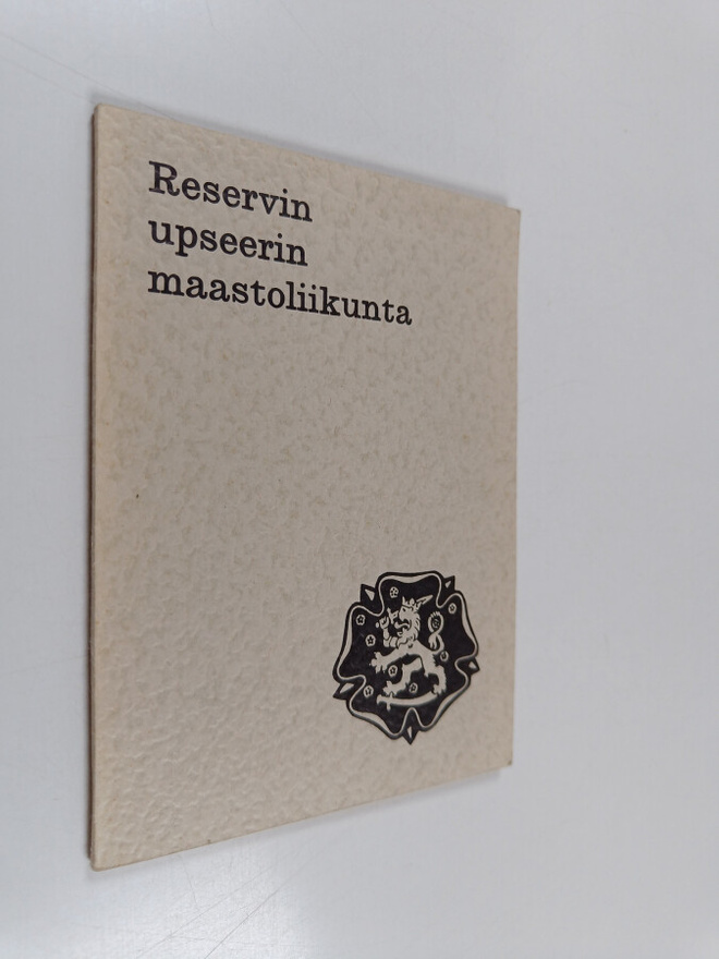 Martti Pälve : Reservin upseerin maastoliikunta