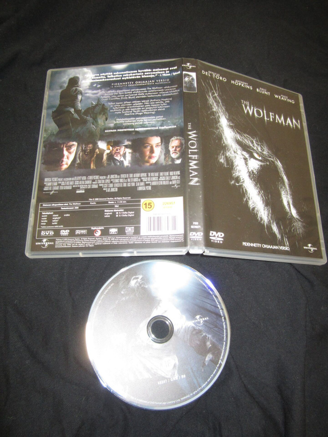 The Wolfman - Pidennetty Ohjaajan Versio - ANTHONY HOPKINS
