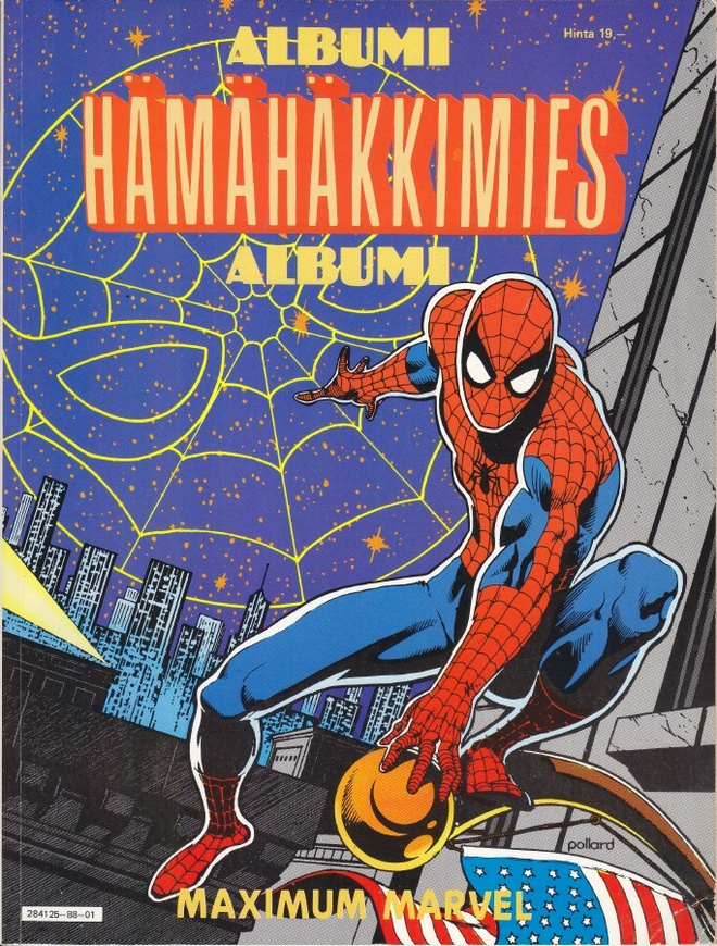 Maximum Marvel: Hämähäkkimies albumi 1988 -Team-up tarinoita