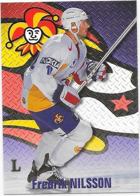 1998-99 CardSet #108 Fredrik Nilsson Jokerit