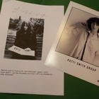PATTI SMITH NIMIKIRJOITUS - pikkukuva 1