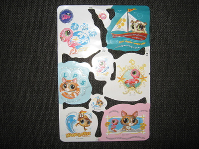 MLP 2159 littlest pet shop kiiltokuva-arkki