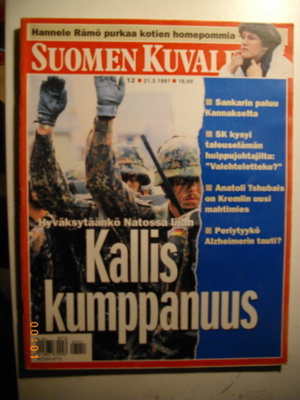 Suomen Kuvalehti Nro 12/1997. (13.3)