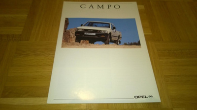 Esite Opel Campo, 1992