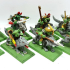 WHFB - 8kpl Goblin Wolf Riders figuuria [F11] - pikkukuva 1
