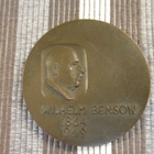 Wilhelm Bensow mitali 1864-1949 /Kauko Räsänen 1964. - pikkukuva 1