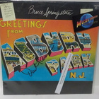 BRUCE SPRINGSTEEN GREETINGS FROM... EX/EX LP+ NIMIKIRJOITUS - pikkukuva 1