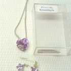 Kristalli kaulakoru ja korvakorut, hopea 925 Swarovski - pikkukuva 3
