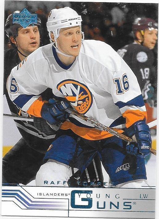 2001-02 UD Young Guns #436 Raffi Torres NY Islanders RC