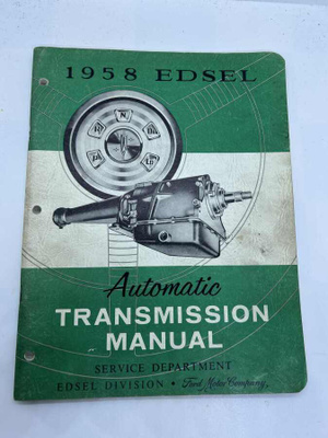 Edsel Automatic Transmission manual