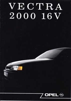 Opel Vectra 2000 16V -esite, 1989