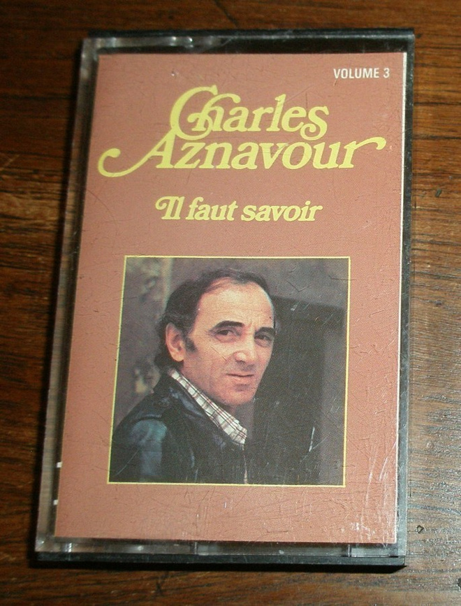 Aznavour Il faut savoir - KASETTI