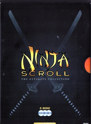 NINJA SCROLL ULTIMATE COLL. BOX (14 477) UUSI -FI- DVD (3)