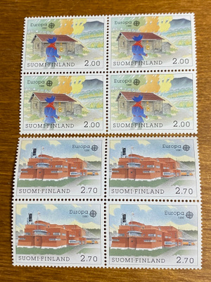 EUROPA 1990 PARI NELIÖT**