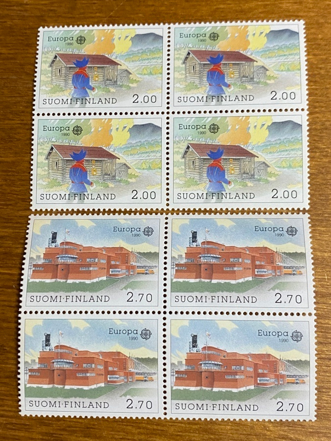 EUROPA 1990 PARI NELIÖT**