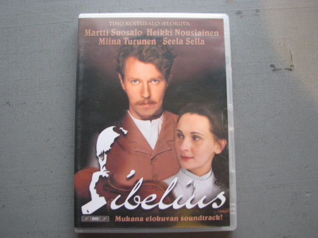 SIBELIUS ELOKUVA + soundtrack  ( Martti Suosalo )