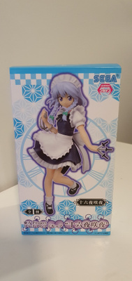 SEGA Touhou Project Sakuya Izayoi figuuri