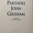 JOHN GRISHAM: PARTNERI (KOVAKANTINEN) - pikkukuva 3
