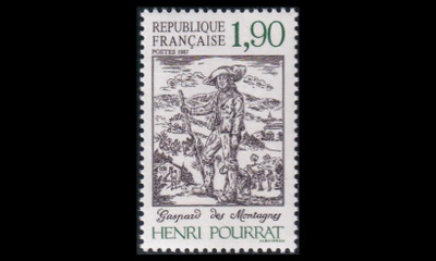 Ranska 2606 ** Kirjailija Henri Pourrat (1987)