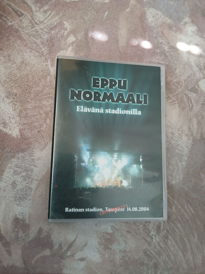 Eppu Normaali – Elävänä Stadionilla DVD (Ratina Stadion)