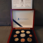 Euro Tripla proof 1999, 2000, 2001 -rahasarjat puulaatikossa - pikkukuva 2