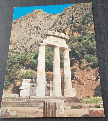 DELPHI. THOLOS, kulkematon postikortti
