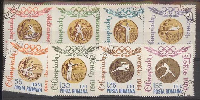 Olympia 1964 - Romania Mi 2345-52 o