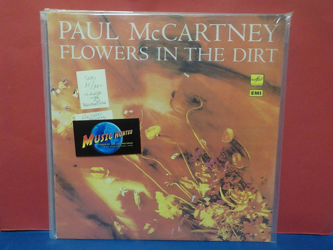 PAUL MCCARTNEY - FLOWERS IN THE DIRT UUSI M/M CCCP -89 LP