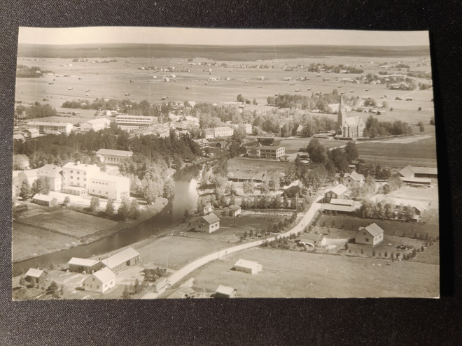 VANHA Postikortti Kauhava 1964 Alkup.Mallikappale