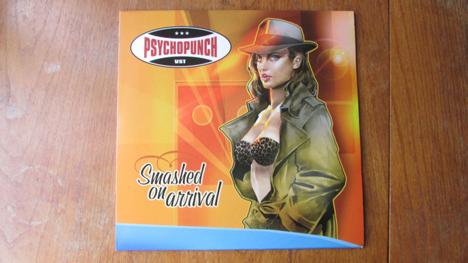 Psychopunch – Smashed On Arrival (rare punk-LP, kuin uusi!