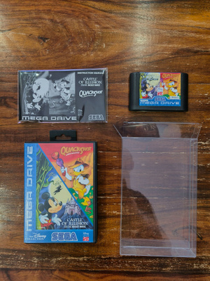 Sega Mega Drive: Castle of Illusion/Quackshot(CIB)