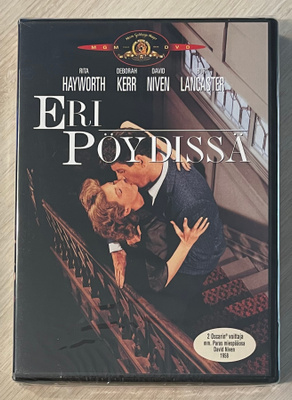 Delbert Mann: ERI PÖYDISSÄ (1958) Rita Hayworth (UUSI)